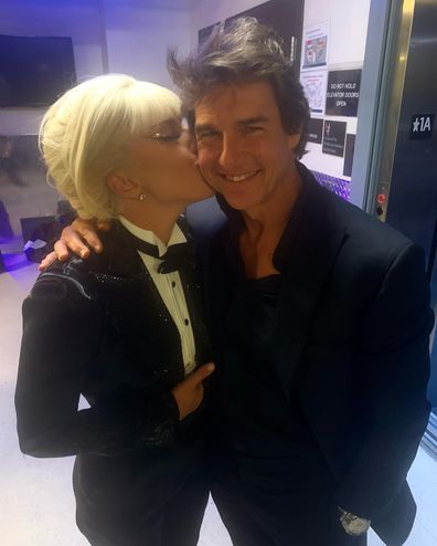 Lady Gaga and Tom Cruise