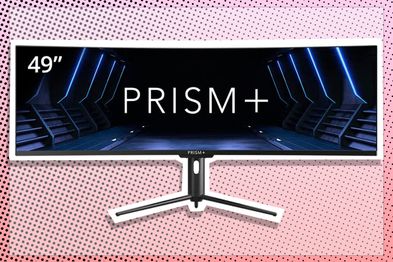 9PR: PRISM+ X490 49-Inch 144Hz HDR Super Ultrawide DFHD Curved Gaming Monitor