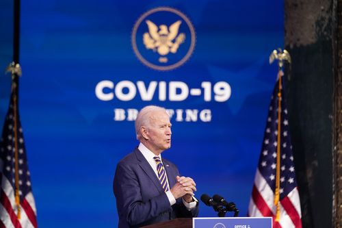 US Covid Coronavirus Joe Biden