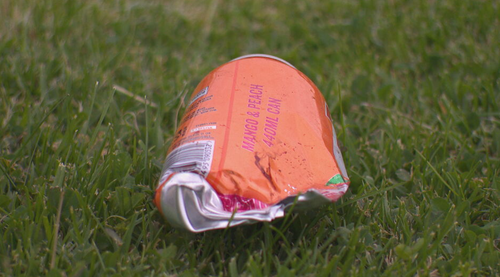 Testemunhas afirmam que o motorista continuou bebendo vodca com sabor de manga e pêssego após o acidente.