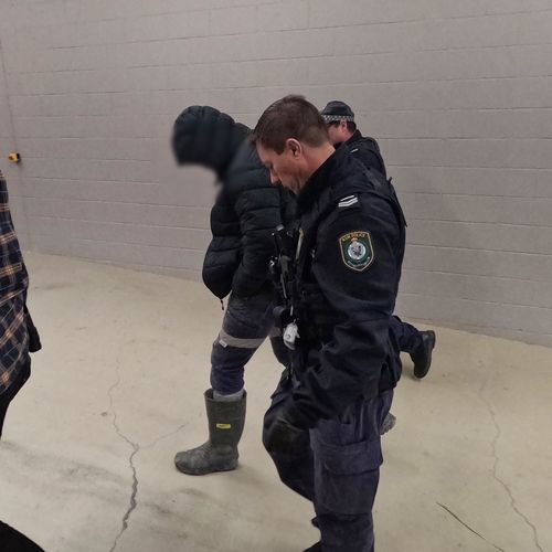 Police say their actions were appeared to be the same methods as "catching crews", who are tasked with collecting large amounts of cocaine that are dropped at sea.