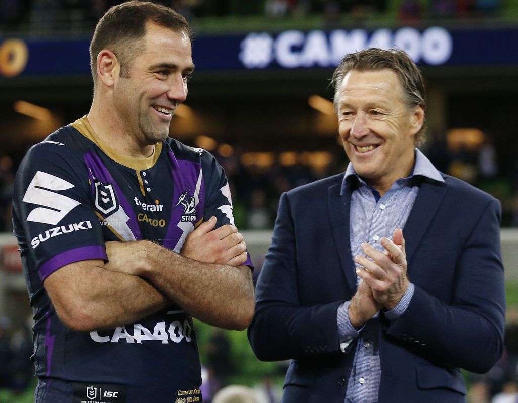 Nrl News Craig Bellamy Says Cameron Smith S Storm Future Is Up In The Air For 2020