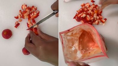 The TikTok frozen cake mix hack making all of our mouths water