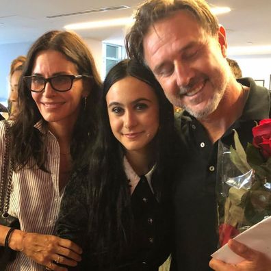 Courteney Cox, David Arquette and Coco Arquette