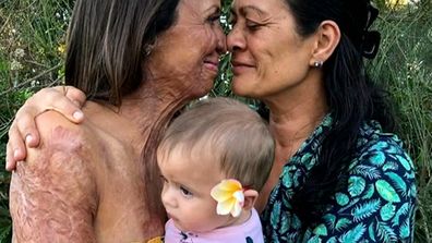 Turia Pitt mum Tahitian heritage.