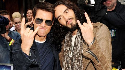 Tom Cruise wants Russell Brand to be a Scientology spokesman
