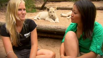 Tamblyn (left), from the Sutherland Shire in Sydney, had found her calling in South Africa.