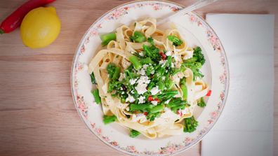 The easiest, pretties and freshest pasta