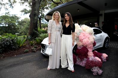 SYDNEY, AUSTRALIA - MARCH 24: Jasmine Stefanovic and Tamie Ingham attend the Mercedes-Benz Sydney Women in Business luncheon on March 24, 2021 in Sydney, Australia. (Photo by Don Arnold/Getty Images)