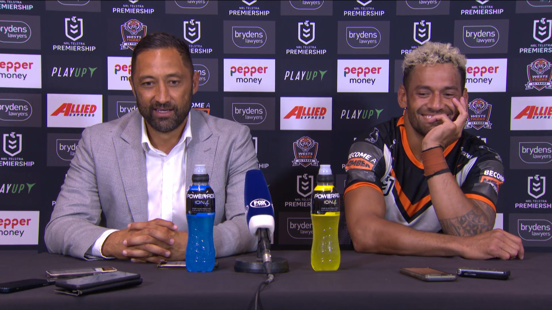 'You've got to sit in the box': Benji Marshall reveals stressful reaction from iconic Tigers duo
