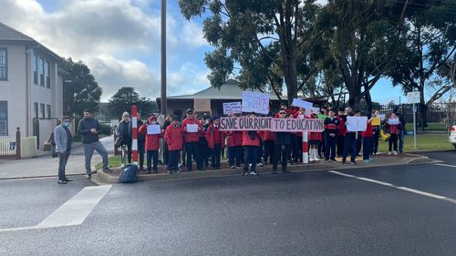 students, protest