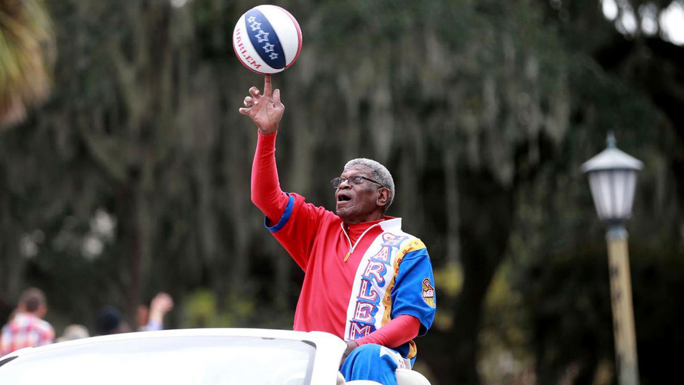 Harlem Globetrotters legend Larry Rivers has died aged 73. Pictured here in 2021.