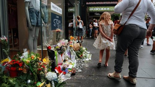 Flowers were laid outside City Life hotel in Auckland's CBD after Grace's death.