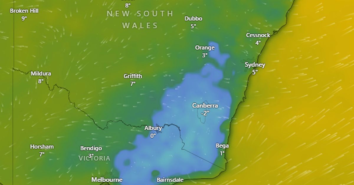 Polar blast sends temperatures plummeting