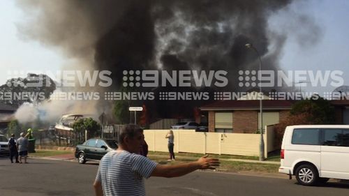 The cause of the fire is still to be determined. (9NEWS)