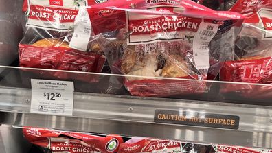 roast chicken coles