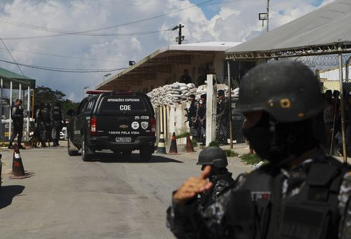 Forty-two inmates have died at three different prisons in Brazil's north, a day after 15 were killed during fights at a fourth prison in the same city.