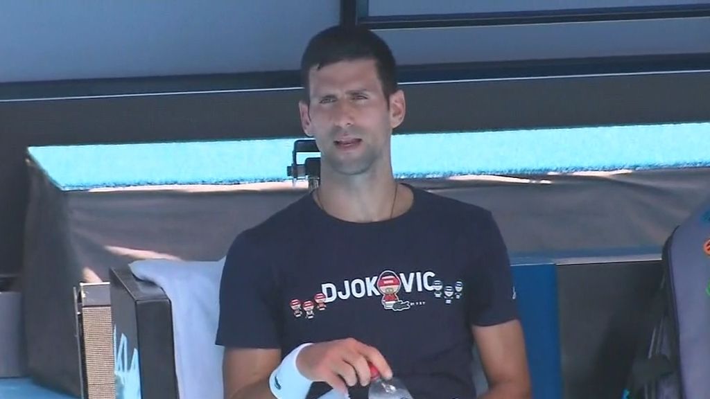 French journalist told vaccination question off limits in Novak Djokovic interview
