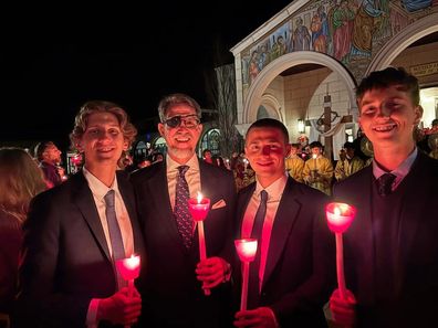 Crown Prince Pavlos of Greece marks first Easter since regaining citizenship