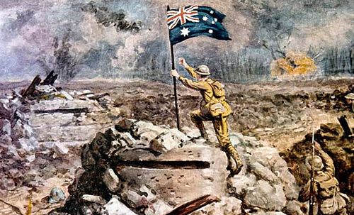 Diggers' bravery in World War I battle recalled in Sydney restaging