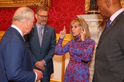 Prince Charles, Hugh Dennis, Kate Garraway and Colin Salmon