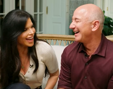 Jeff Bezos and Lauren Sanchez CNN interview