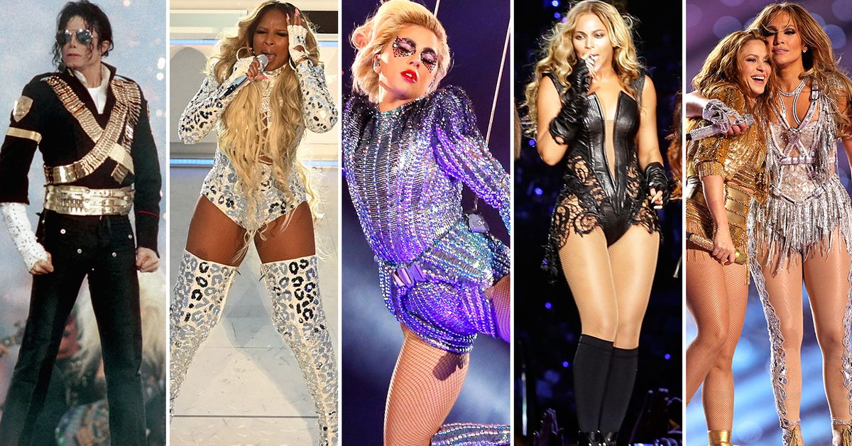 Best Super Bowl Halftime Show outfits ever