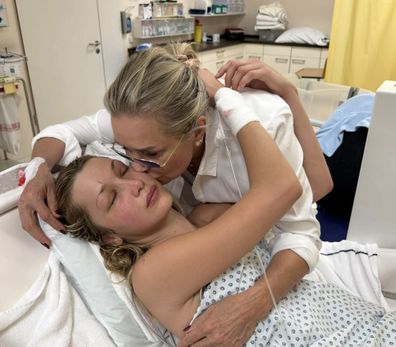 ‘Watching my baby suffer’: Yolanda Hadid shares heartbreaking pictures of daughter Bella Hadid in hospital amid her Lyme disease battle