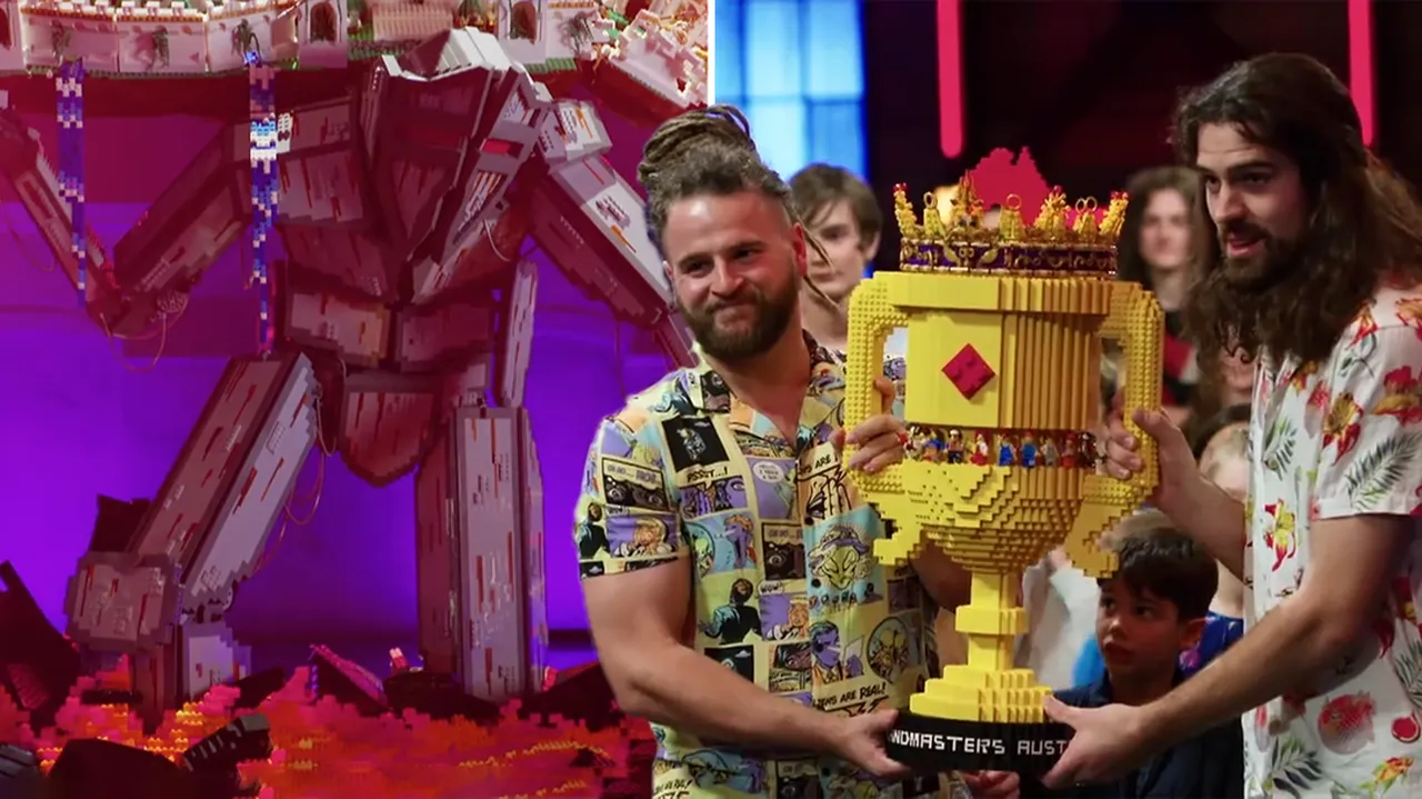 Scott and Owen win first ever LEGO® Masters Grand Masters - Nine for Brands