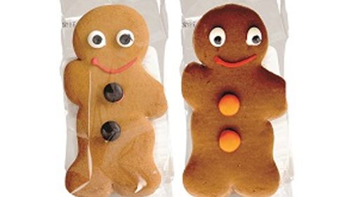 These gingerbread men have been recalled because they contain milk and it is not declared on the packaging. 