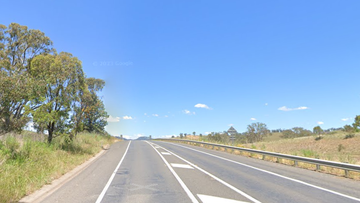A 73-year-old man allegedly had his ute stolen by three teens on the New England Highway at Blandford.
