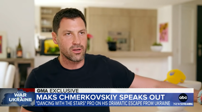Maksim Chmerkovskiy admits he feels 'guilty' for successfully escaping Ukraine in interview with Good Morning America.