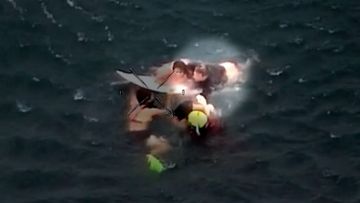 Bushrangers Bay rescue chopper footage