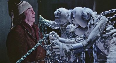 Michael Caine stars in The Muppet Christmas Carol.