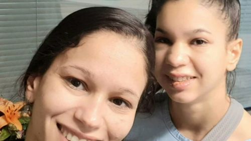 The 28-year-old’s twin sister Giselle has been by her bedside since Wednesday.