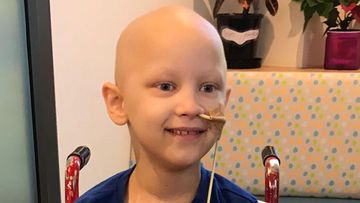 Six-year-old Mitchell Ray has terminal neuroblastoma.