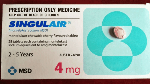 Singulair comes in chewable tablets which make them a popular choice for young children.