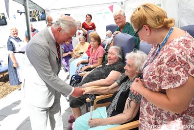 In 2018, The Prince of Wales marked the 70th anniversary of the NHS during a visit to Ysbyty Aneurin Bevan hospital in Wales.