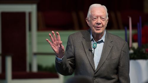 Former US President Jimmy Carter says renewable energy could help Donald Trump create jobs