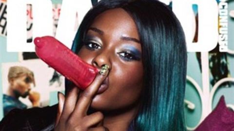 Rapper Azealia Banks' condom-blowing magazine cover banned in seven countries
