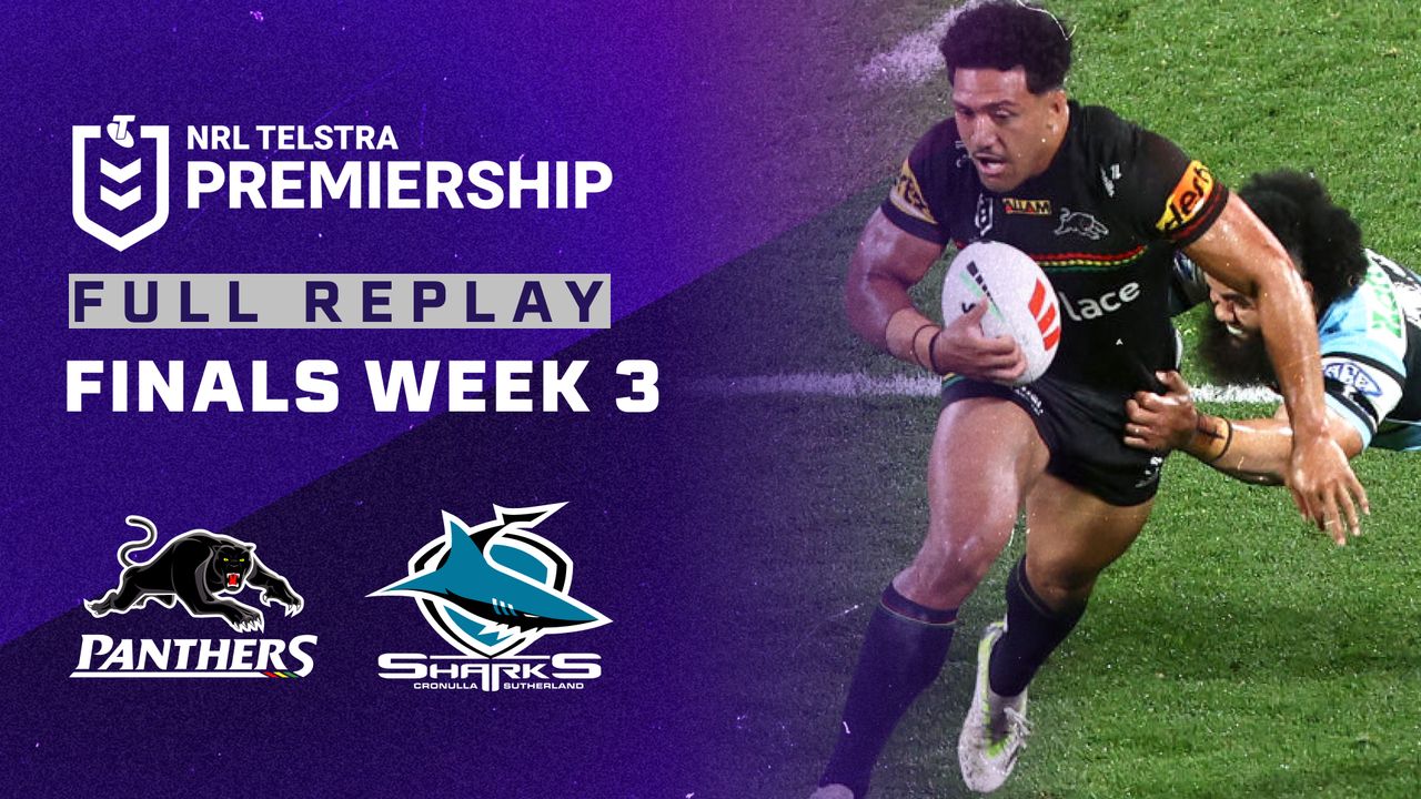 NRL Premiership Season 2024 Finals Week 3 Panthers v Sharks Full Match