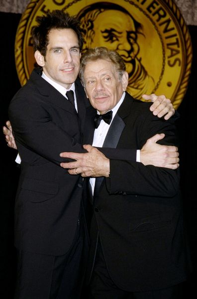 Jerry Stiller and Ben Stiller