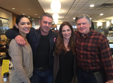 Miranda Rae Mayo, Taylor Kinney, Treat Williams and Kim Delaney