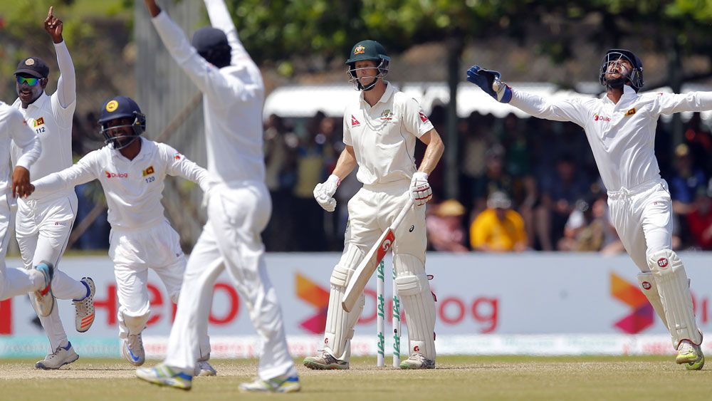 Australia were thumped in the Test series in Sri Lanka. (AAP)
