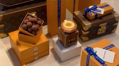 Louis Vuitton's chocolate store in Singapore