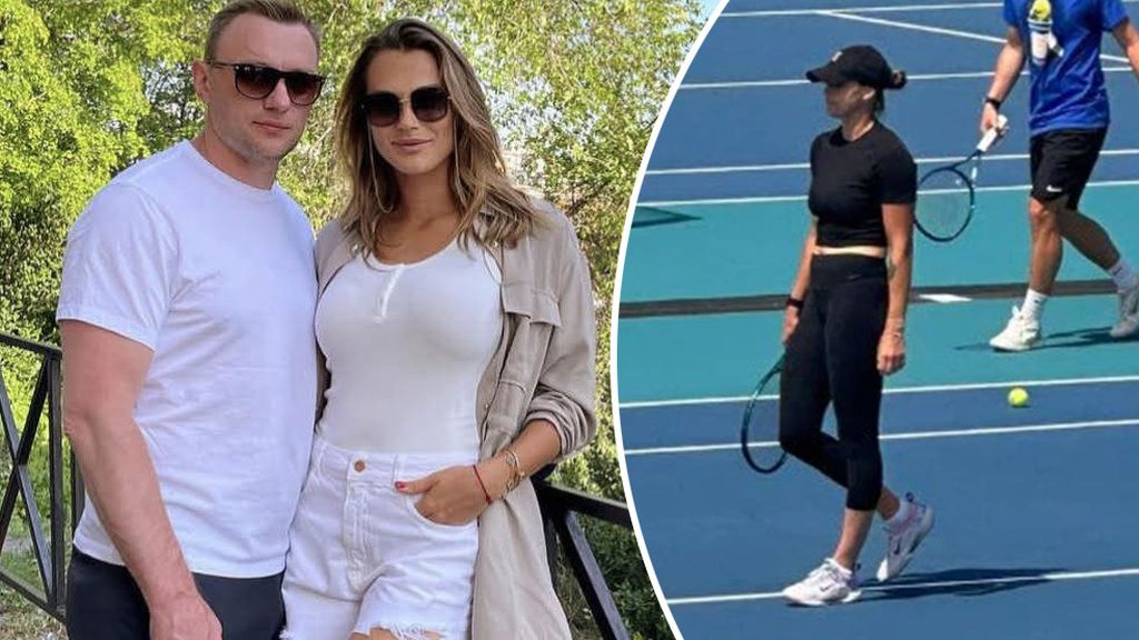 Tennis star, Aryna Sabalenka returns to the court to train for�Miami Open�after shock death of her boyfriend Konstantin Koltsov (photos)