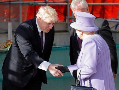Boris Johnson meets the Queen in 2016 when he was Lord Mayor of London.