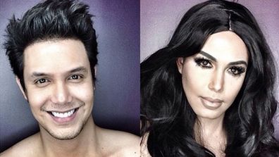 Filipino TV host makes uncanny celebrity make-up transformations (Gallery)