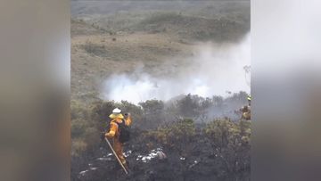 Fire crews in Tasmania are not resting easy either, with fears hot and dry weather conditions could whip up bushfires across the island.