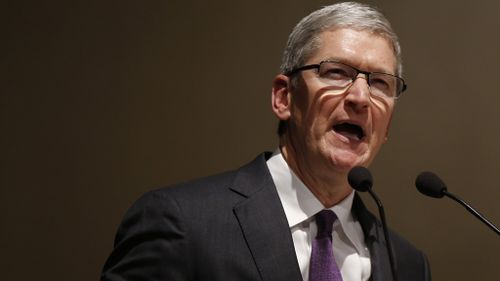 Apple's chief executive Tim Cook has fired back at a court order trying to force the company to aid the FBI with what he has called a "dangerous" request. (AAP)